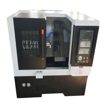 Máquina CK300 do torno do CNC da cama inclinada horizontal mini