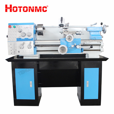 Máquina horizontal CJM320 do torno do banco do metal da máquina do torno do torno do CNC de Mini Bench Lathe Flat Bed