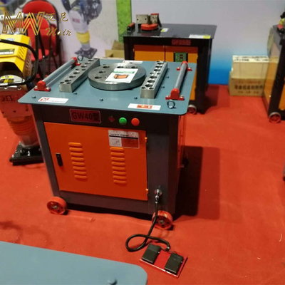 Máquina do dobrador do Rebar da liga de alumínio com o motor padrão da nação do poder superior